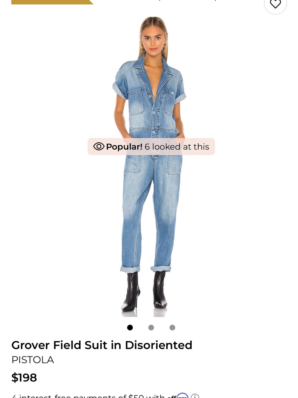 Grover Short Sleeve Field Jumpsuit In Disoriented In Blue